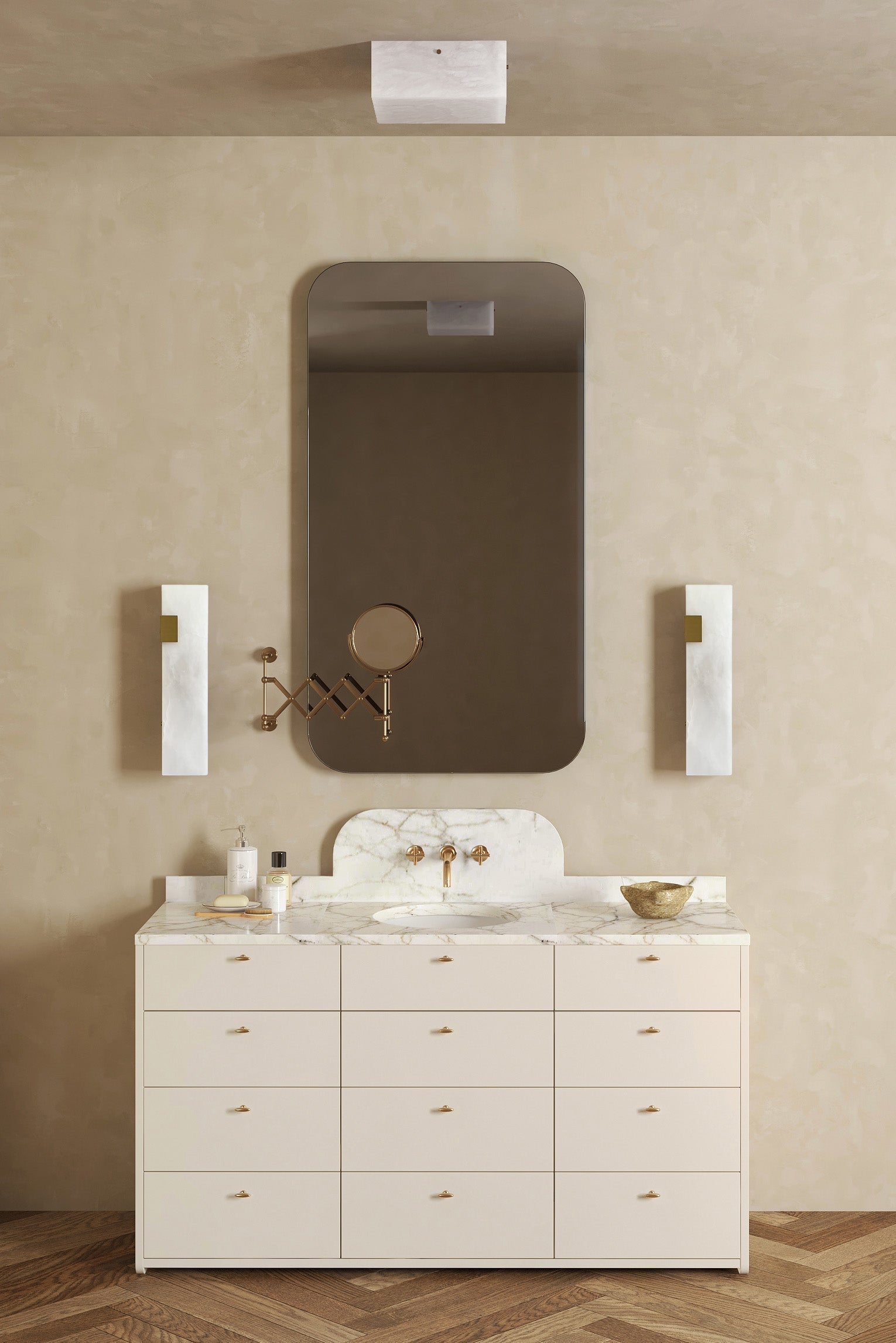 Ponti Alabaster Sconce 1C BB