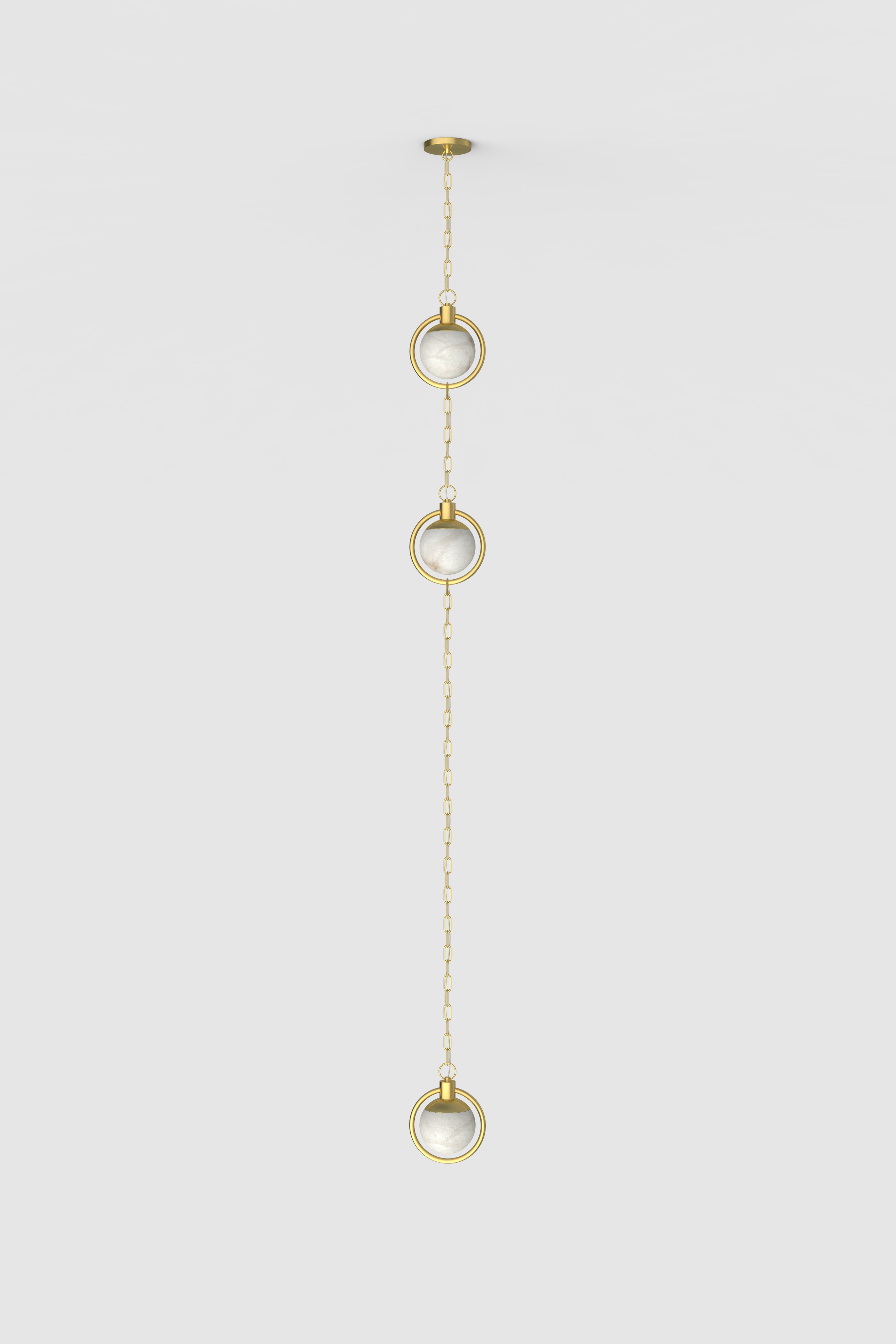 Trento Alabaster Pendant 3 BB