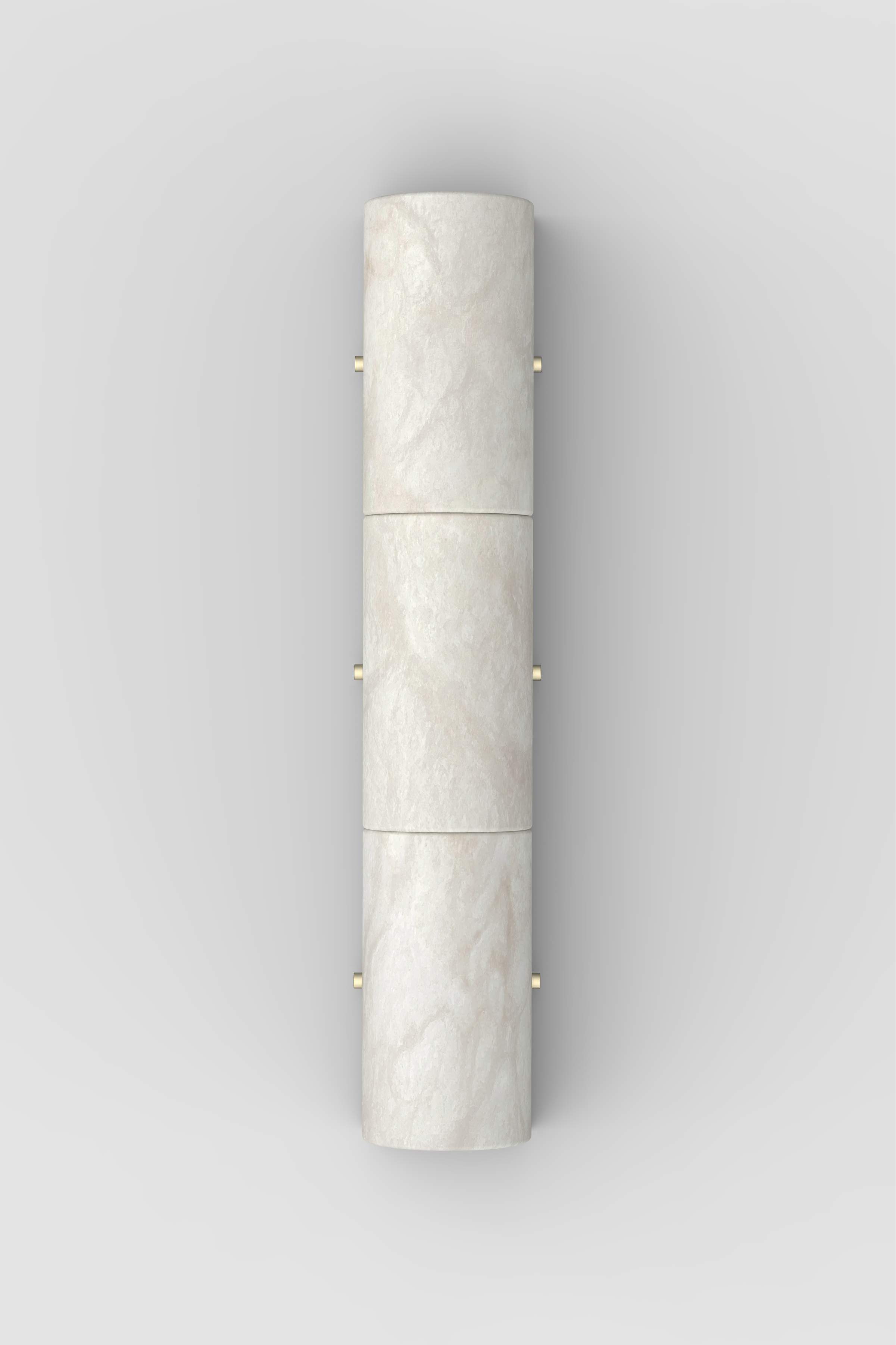 Nova Alabaster Sconce BN