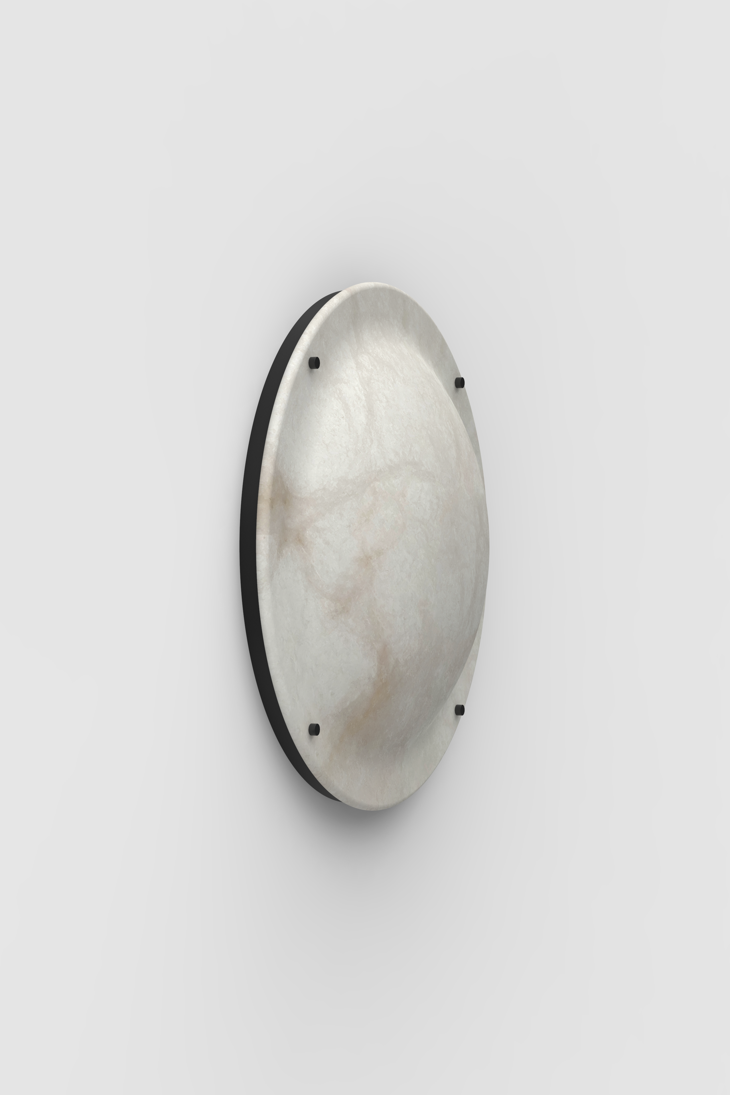 Vara Alabaster Sconce BLK