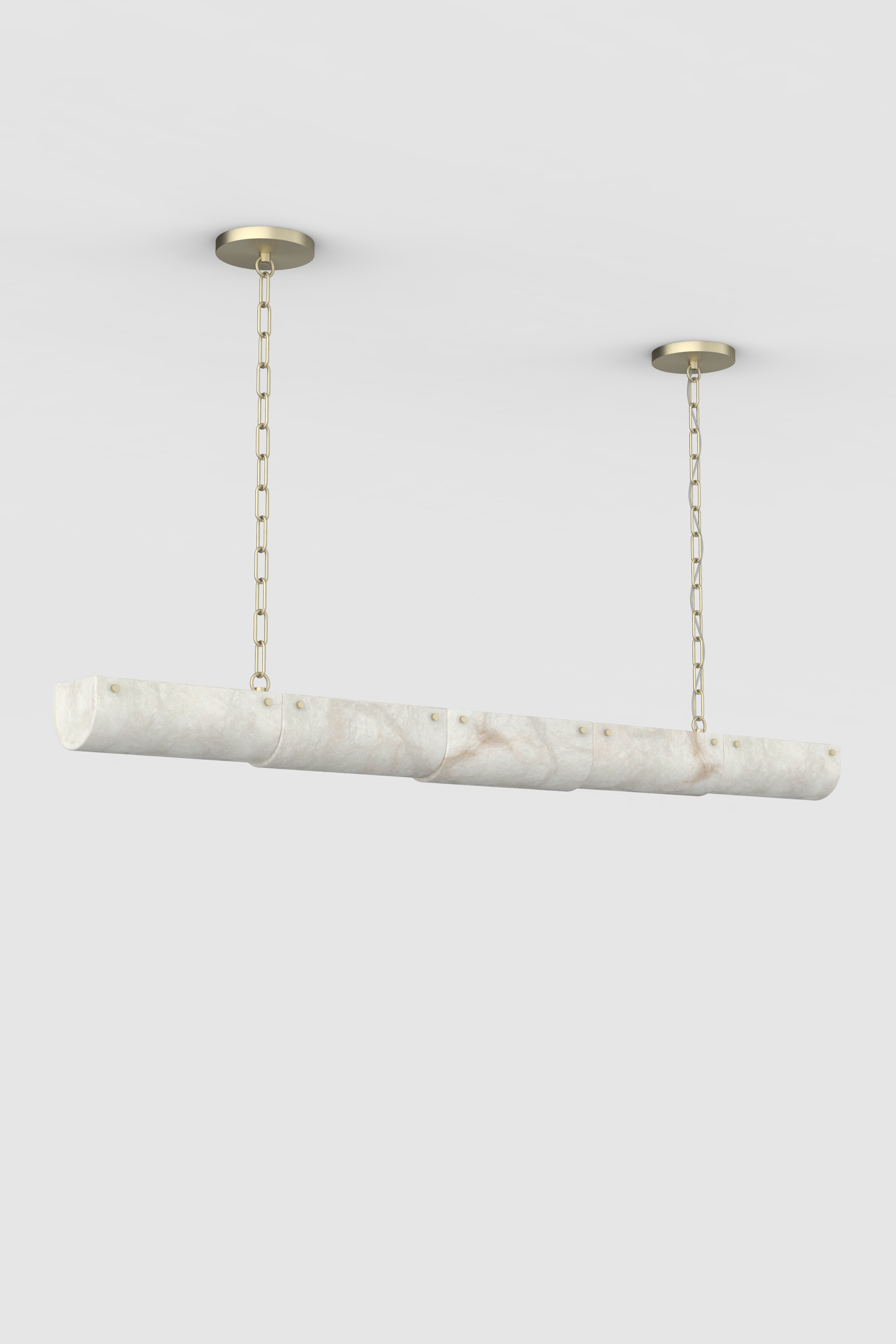 Nova Alabaster Chandelier BN