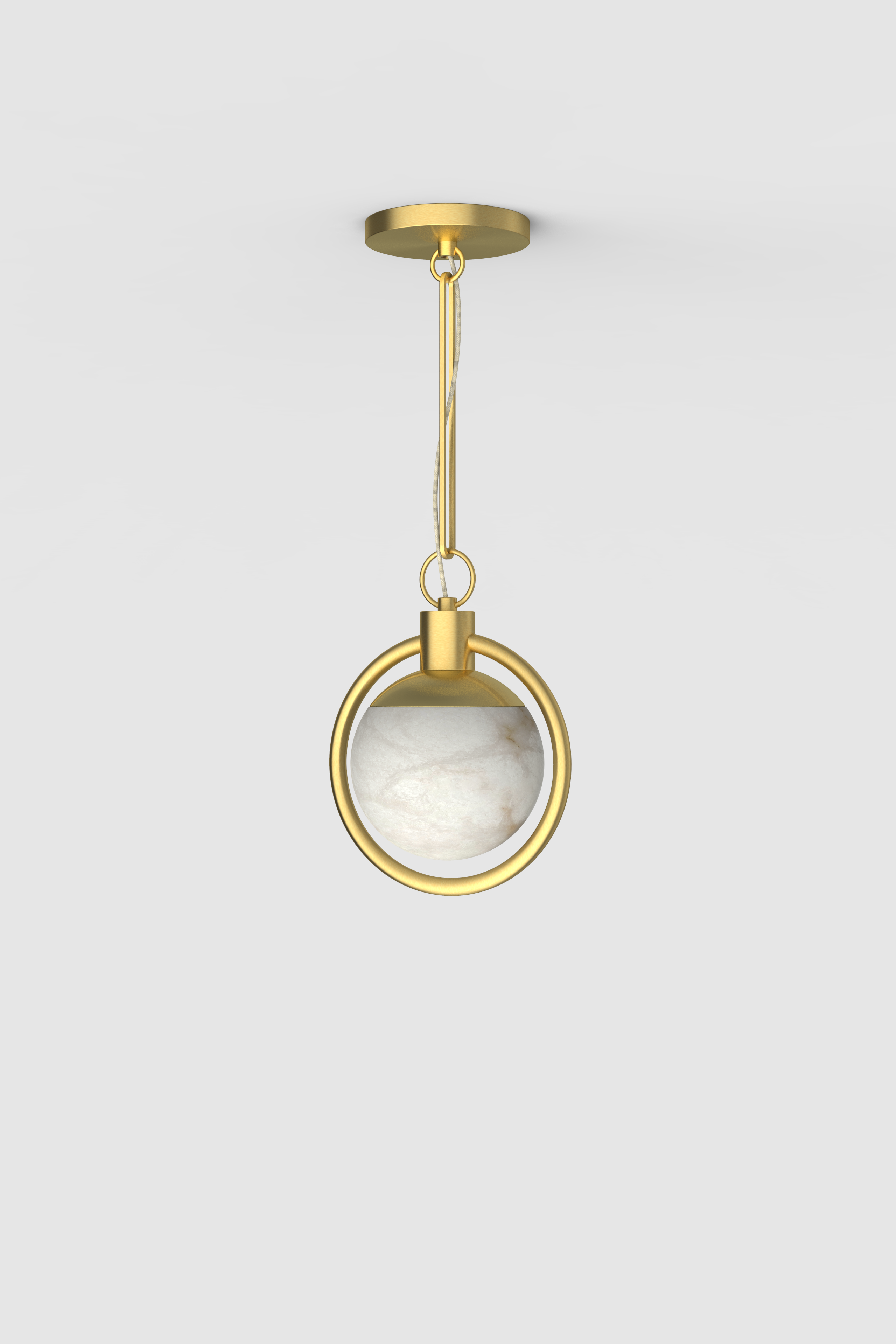 Trento Alabaster Flush Mount BB