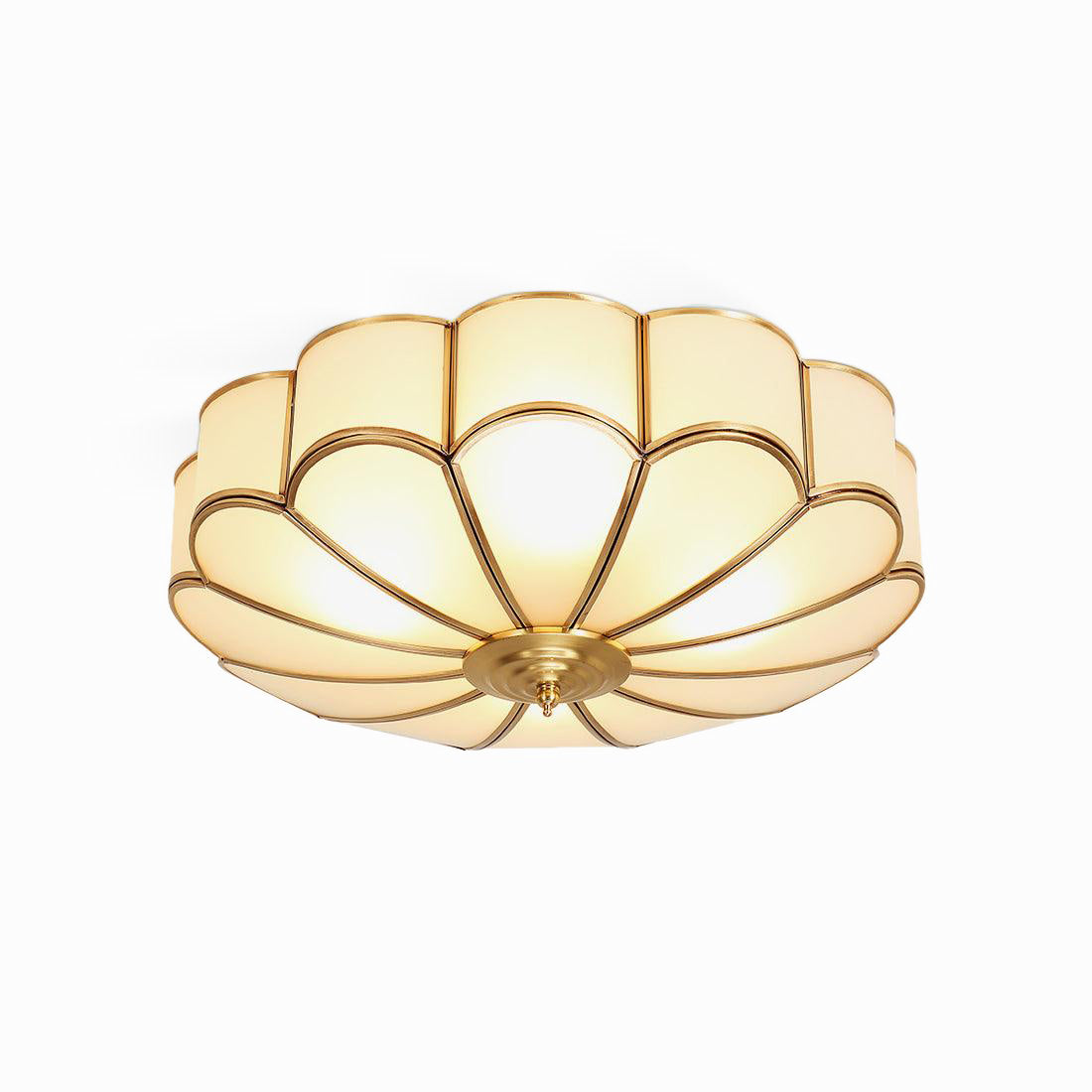 Flower Shape Glass Recessed Ceiling Light